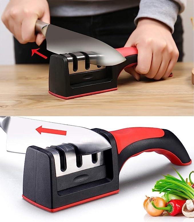 Kitchenly professional khife sharpener 3 in 1