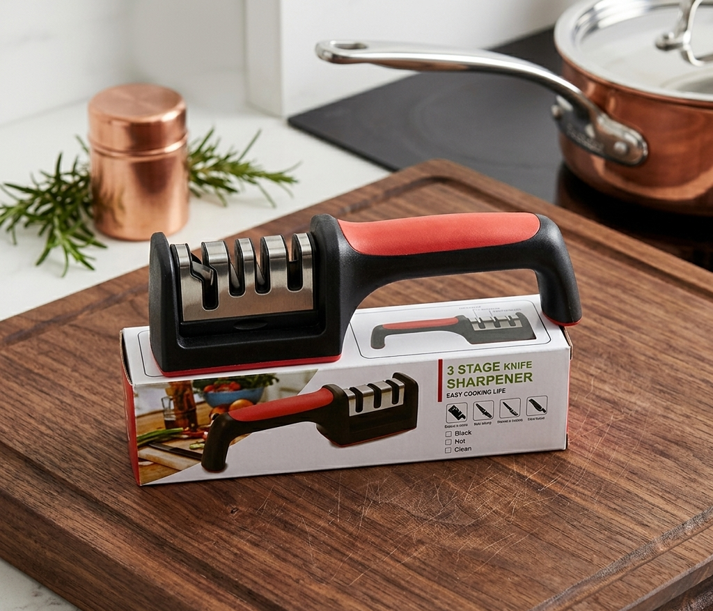 Kitchenly professional khife sharpener 3 in 1